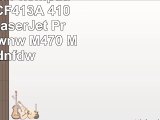 Kineco Toner kompatibel zu HP CF413A 410A für HP LaserJet Pro M452 dndwnw M470 M477