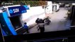 Security guard gets shot but still fights off ATM robbers