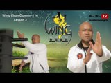 Wing Chun kung fu - wing chun Dummy Form part 2-10