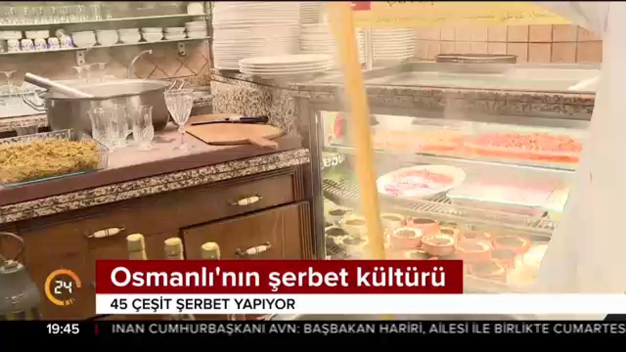 Osmanlı'nın şerbet kültürü