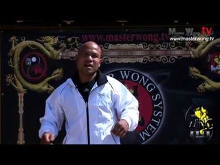 Wing Chun energy drill basic training - Lesson 23 Block - Kick