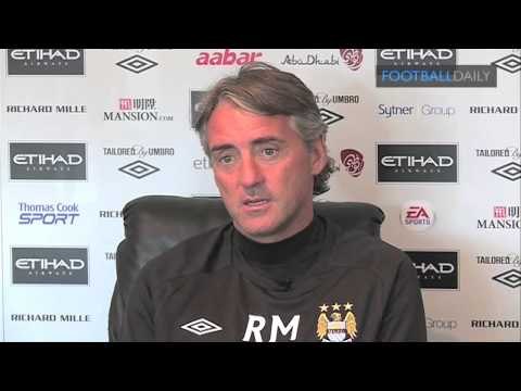 Roberto Mancini frustrated with lack of City signings
