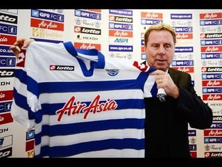 QPR unveil Harry Redknapp