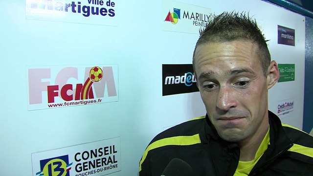 Ulrick Chavas milieu de terrain du FC Martigues