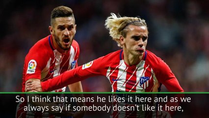 Griezmann committed to Atletico after 'turning down move' - Koke