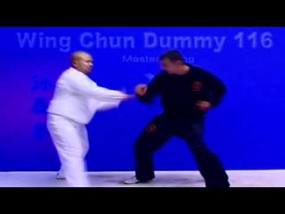 wing chun dummy training wooden dummy - lesson 3