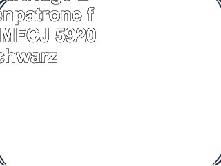 Prestige Cartridge LC22E Tintenpatrone für Brother MFCJ 5920 DW schwarz