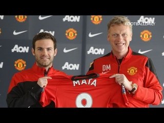 Juan Mata unveiled at Manchester United