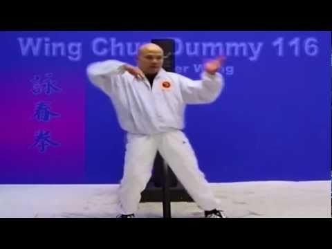 wing chun dummy training wooden dummy - Lesson 5