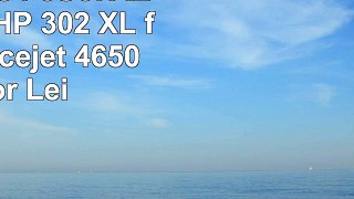 2x Original XL HP Tintenpatrone F6U67AE HP 302XL HP 302 XL für HP Officejet 4650  Color