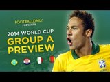 2014 World Cup Group A Preview & Predictions