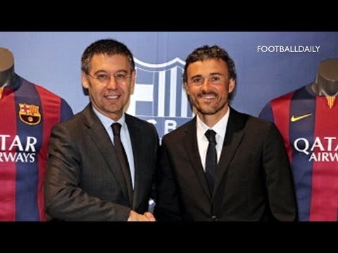 Luis Enrique unveiled as new FC Barcelona manager