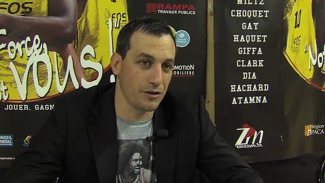 la réaction de Rémi Giuitta, coach du FOPB