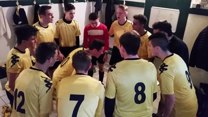 11-11-17 U17 Chant de la victoire à Bessens !