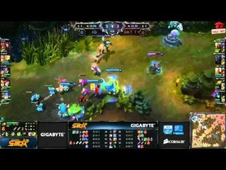 [SWL II] [Bảng A] [Game 1] SKT T1 vs Invictus Gaming [14.03.2013]