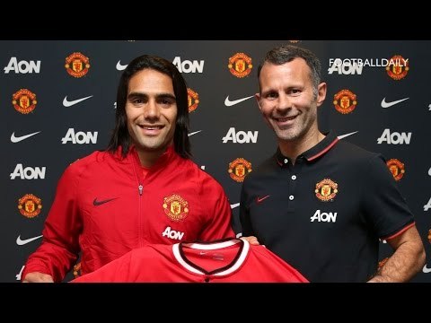 Manchester United unveil new signing Radamel Falcao