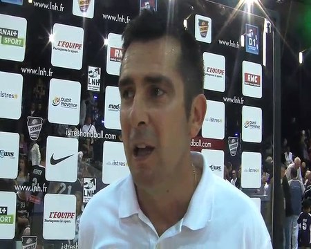 Istres 26-24 St Raphaël : Christophe Mazel fier de ses joueurs