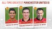 All-Time Greatest Manchester United XI | Ronaldo, Cantona, Giggs!