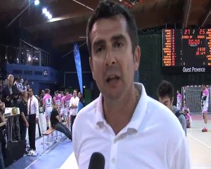 La réaction de Christophe Mazel, entraîneur d'IOPH après le match contre Cesson