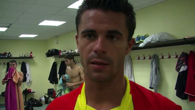 La réaction du défenseur du FC Martigues Yohan Lamothe