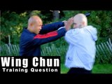 Wing Chun training - wing chun how to deal with a weapon surprise attack Q44