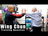 Wing Chun training - wing chun how to deal with the chain punch Q14