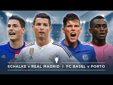 SCHALKE v REAL MADRID, FC BASEL v PORTO | #FDW UEFA Champions League Preview