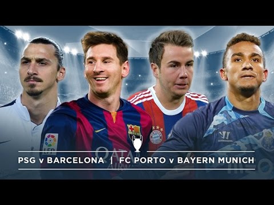 PSG v BARCELONA, PORTO v BAYERN MUNICH | #FDW UCL PREVIEW