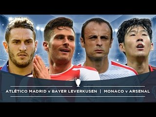 ATLÉTICO v BAYER, MONACO v ARSENAL | #FDW UCL PREVIEW