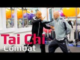 Tai chi combat tai chi chuan - tai chi push hand attack with pull. Q26