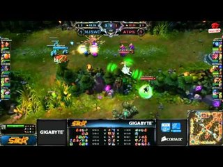 [SWL II] [Vòng 1 nhánh thua] [Game 3] NaJin Sword vs Taipei Snipers [04.04.2013]