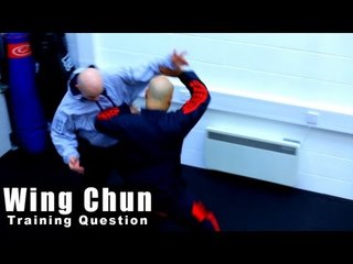 Wing Chun training - wing chun elbow attack Q77