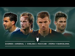 ROMA V BARCA, ZAGREB V ARSENAL, CHELSEA V MACCABI | #FDW UCL PREVIEW