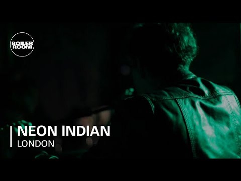 Neon Indian - 'Fallout' - live in the Boiler Room