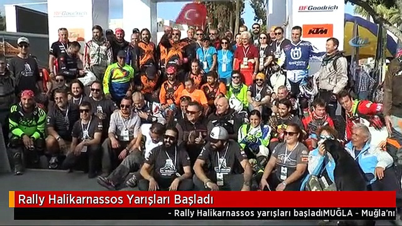 Rally Halikarnassos Yarışları Başladı