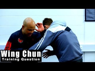 Wing Chun training - wing chun elbow to the Chest Q86