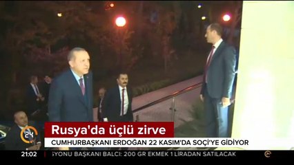 Rusya'da üçlü zirve