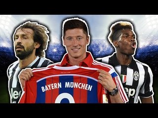 Best Ever Free Transfers XI | Lewandowski, Pogba, Pirlo!