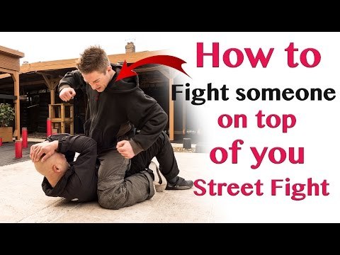 How to fight someone on top of you Street Fight – wing chun