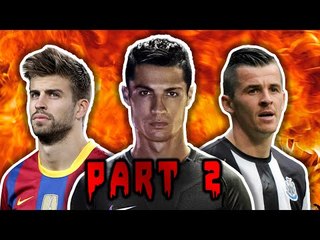 Top 10 Most Hated Footballers | Part 2 | Figo, Ronaldo & Vardy!