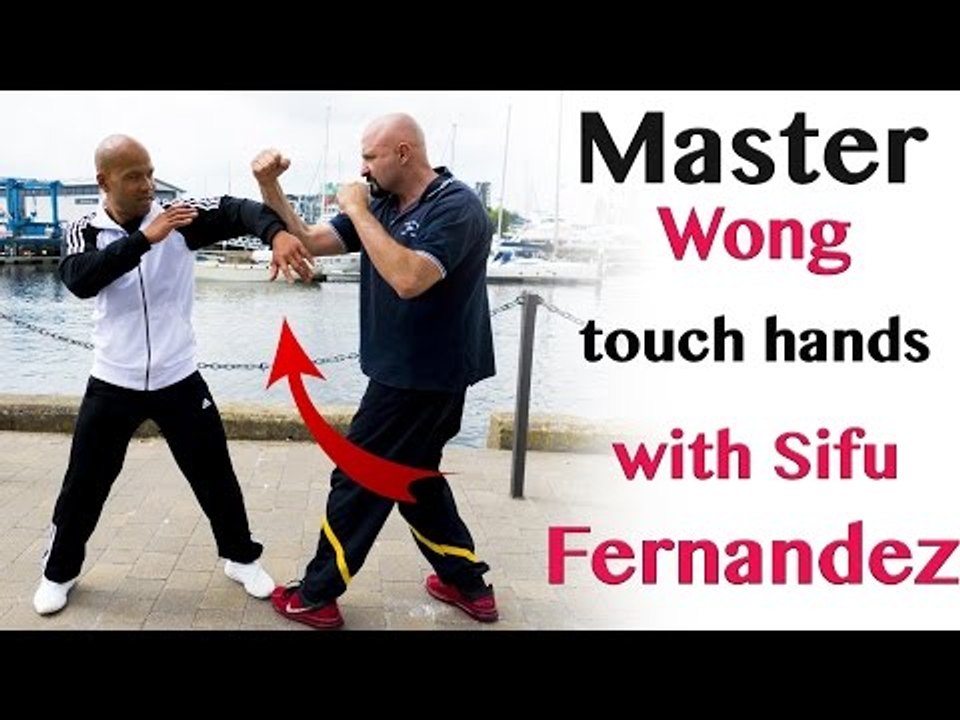 master wong touch hands with Wing Chun sifu fernandez | Wing Chun