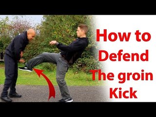 how to defend the groin kick