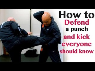How to Defend a Punch and Kick Everyone Should know | Wing Chun