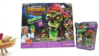 Doctor Dreadful Zombies Brain Lab Experiment Candy Set