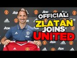 OFFICIAL: Zlatan Ibrahimović Signs For Manchester United | Internet Reacts