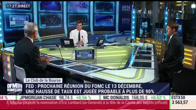 Le Club de la Bourse: Didier Saint-Georges, Igor de Maack et Andréa Tueni - 16/11