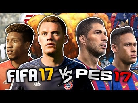 FIFA 17 vs. PES 2017 | The Ultimate Football Game?! | #FFO