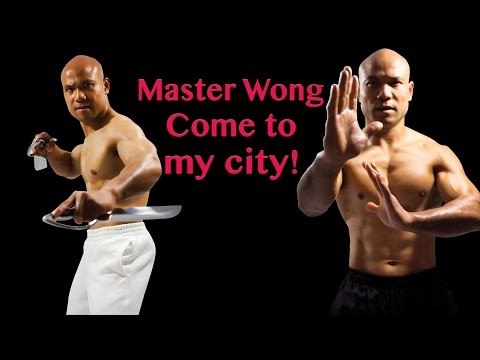 The real Wing Chun Master come to your town | Wing Chun Master Wong