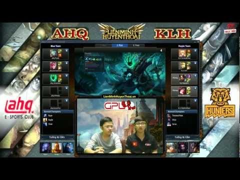 [GPL 2013 Mùa Xuân] [Tuần 11] AHQ vs Kuala Lumpur Hunters [29.03.2013]