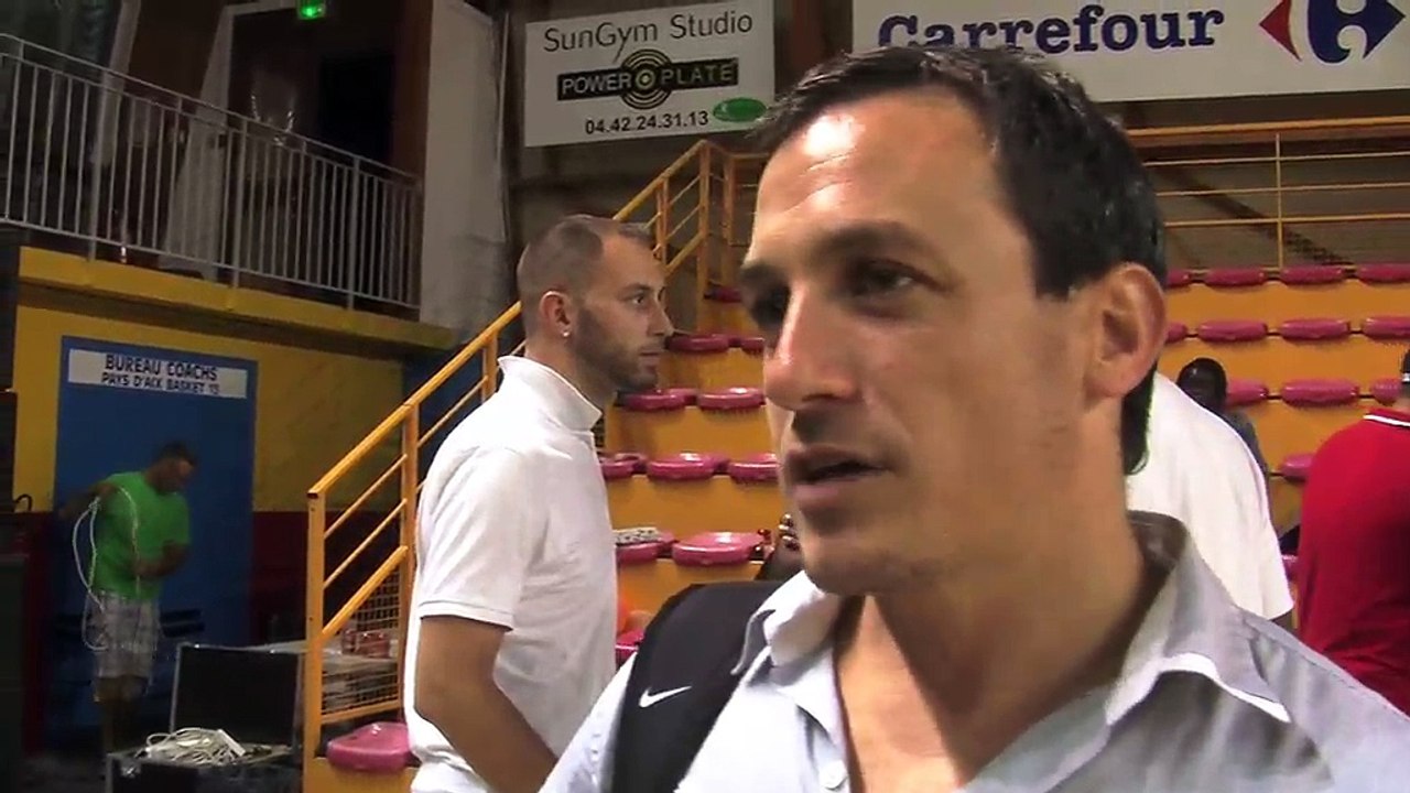 Rémi Giuitta, entraîneur du Fos Ouest Provence Basket